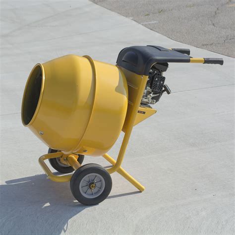 Gasoline Cement Mixer 5 Cubic Foot 25 Hp