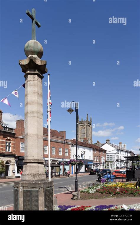 East Grinstead West Sussex Uk July 1 View Of The War Memorial In