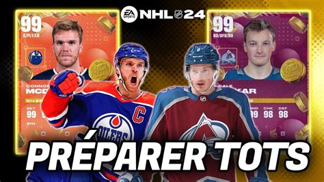 CHAMPIONS ET MOMENTS IMPOSSIBLES À FAIRE PRÉPARATION TOTS NHL 24