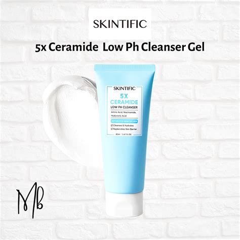 Jual Skintific 5x Ceramide Low Ph Cleanser Facial Wash Gentle Cleanser For Sensitive Skin 80ml