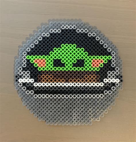 Baby Yoda Perler Bead Pattern