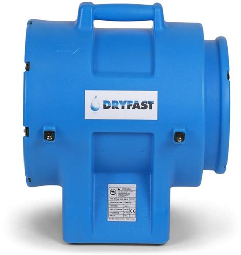 Dryfast Daf Axiaal Ventilator Met Stofzak Mtr Slang Dunnink