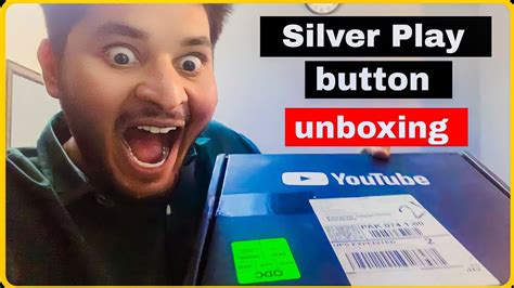 Youtube Silver Play Button Unboxing Zaidchulbula Youtube