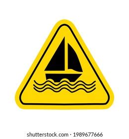 Warning Hazard Triangle Signs Logo Vector Stock Vector Royalty Free