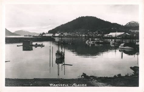 View of Wrangell Alaska Postcard