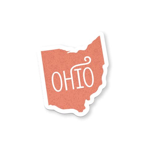 State Sticker - Ohio – Hitchcock Paper Co.