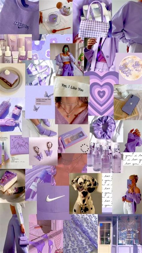 aesthetic purple collage 💍: An immersive guide by Kamarks