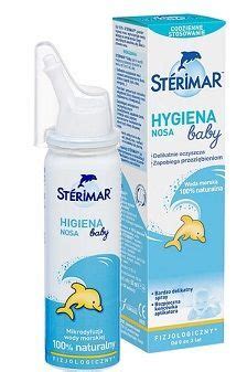 Sterimar Baby Higiena Nosa Woda Morska Spray Od Urodzenia Do Lat