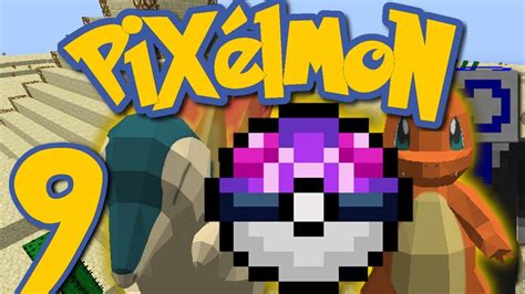 Pixelmon Ep 9 MASTER BALL AND FIRE STARTERS Minecraft Pokemon Mod