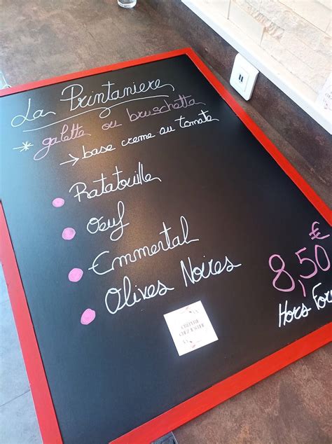 Menu au Crêperie Chez Justine pub et bar, Vaison-la-Romaine