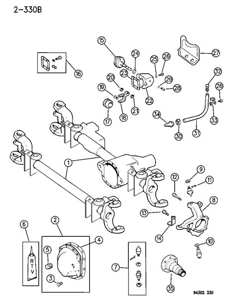 Dodge dana 60 front axle parts diagram - honstrategy