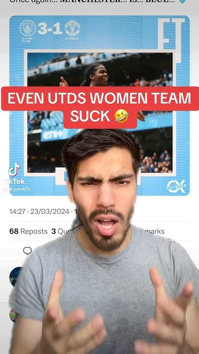 Man Utds Womens Team Suck As Well 😂 Shorts Youtube