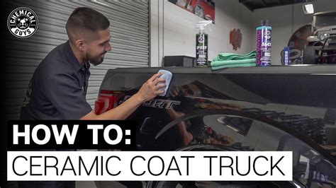 How To Ceramic Coat And Maintain Your Truck Chemical Guys Youtube