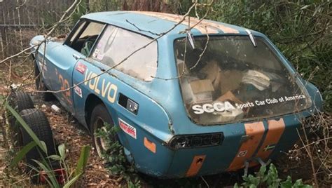 Former Solo 2 Champ Volvo P1800 Race Car Barn Finds