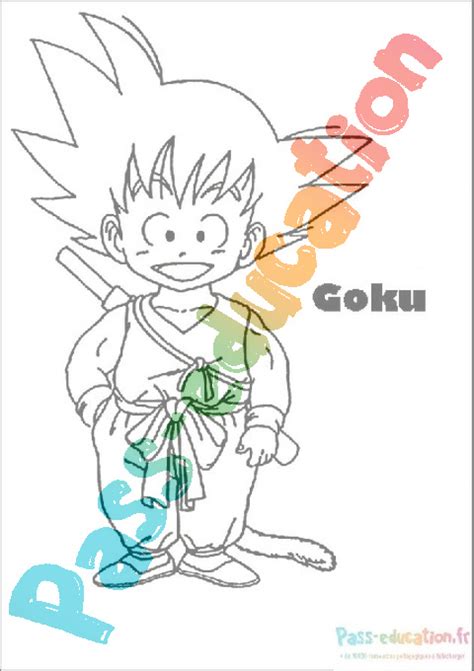 Coloriage Gratuit Sangoku T L Chargez Et Imprimez Vos Dessins De