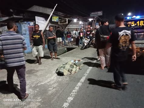 Diduga Korban Tabrak Lari Di Jalur Pantura Sukra Pemotor Meninggal