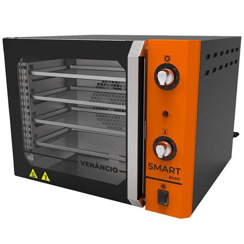 Forno Industrial Convector Venâncio Elétrico Smart Basic Laranja 4