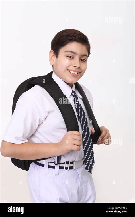 Indian Schoolboy Uniform Hi Res Stock Photography And Images Alamy