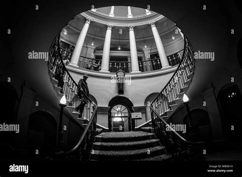 Culzean castle interior Black and White Stock Photos & Images - Alamy