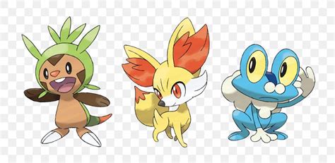 Pokémon X And Y Chespin Froakie Fennekin Png 800x400px Chespin