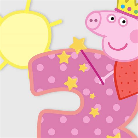 Personalized Peppa Pig Cake Topper | Digital Download - Designs4Celebrate