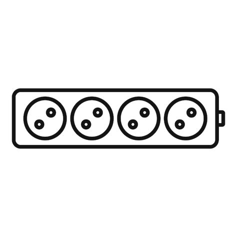 Premium Vector Electric Extension Cord Icon Outline Electric