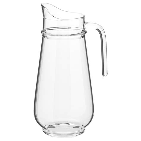 Tillbringare Pitcher Clear Glass 17 L 57 Oz Ikea