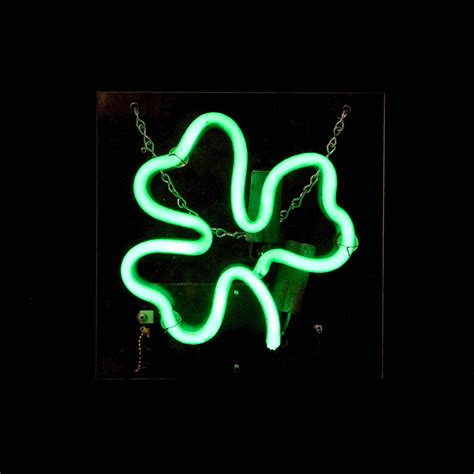 Shamrock Neon Sign Air Designs