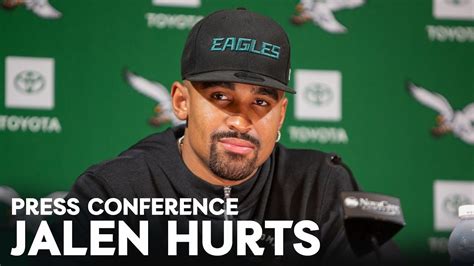 Eagles Press Conference: Jalen Hurts | November 22, 2023 - YouTube