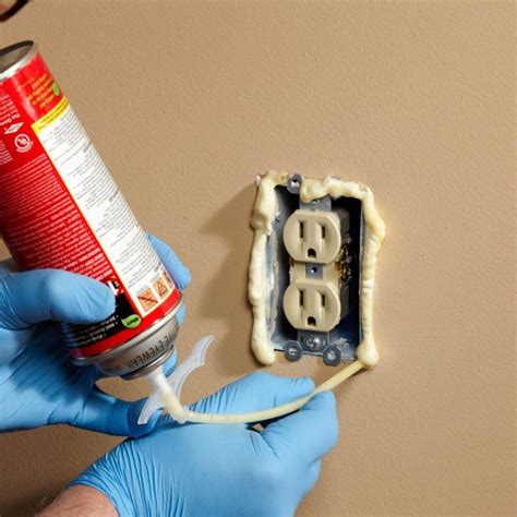 Outlet Insulation Stops Cold Air Coming Through Electrical Outlets ...