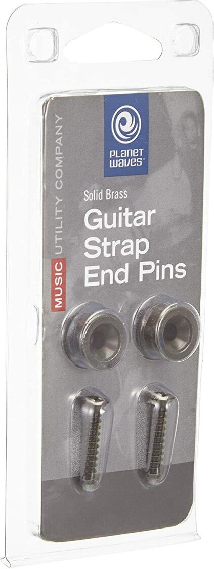 Daddario Solid Brass End Pins Black Pair Gp Musikk