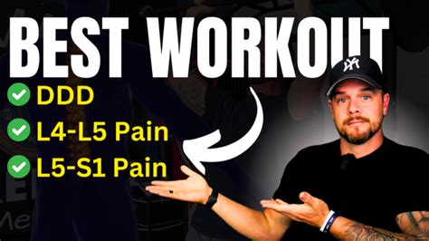 Best Workout Structure For Back Pain Relief | DDD, L4 L5 AND L5 S1 PAIN - Fitness 4 Back Pain