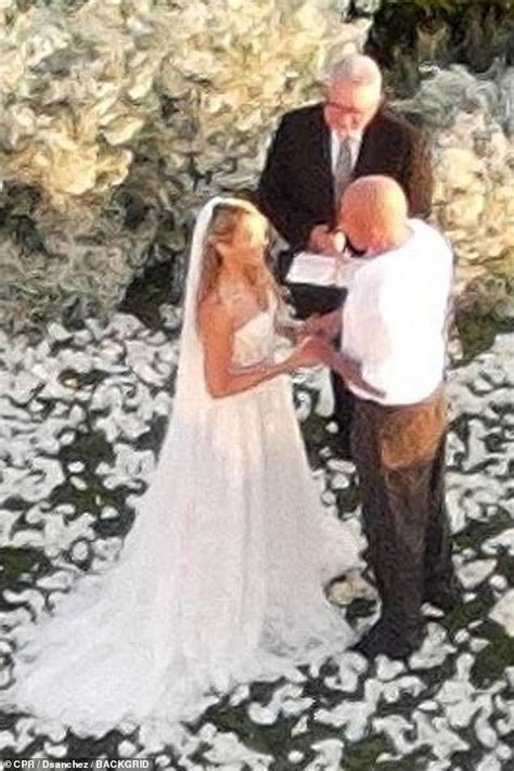 Miley Cyrus The Maid Of Honor Singer Looks On As Mom Tish Marries