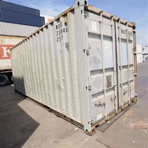 20gp/40gp Standard Container Ocean Freight Usage Dry Cargo Container ...