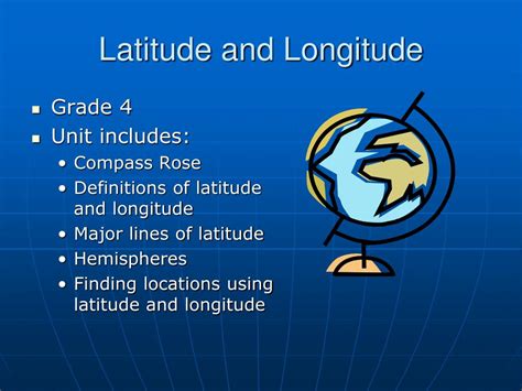 Ppt Longitude And Latitude Powerpoint Presentation Free Download Id 5763847