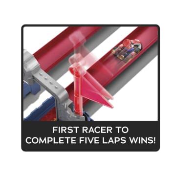 Hot Wheels Mariokart Bowsers Castle Chaos Play Set Mattel