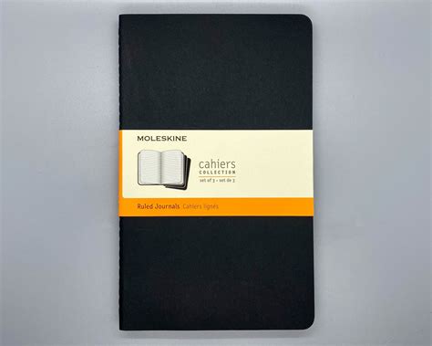 Moleskine Notebooks A5 - Cahiers Collection Set of 3 - Pencilly Australia