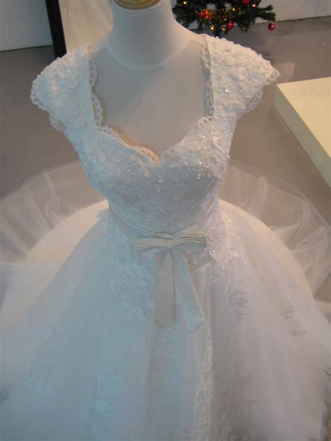 MY BRIDAL GOWN Ball Gown With Cap Sleeves