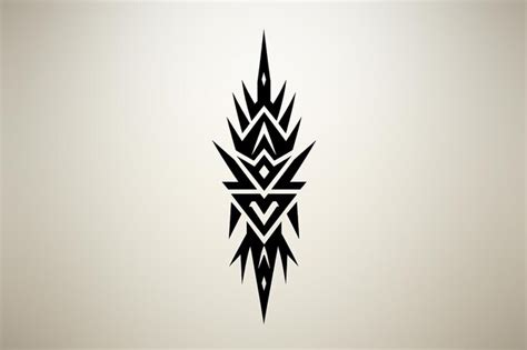 Premium Ai Image Basic Tribal Symbol Illustration Ai Generated