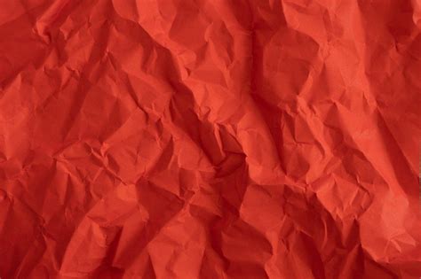 Red Crumpled Wrinkled Paper Pattern Surface Texture Background Artofit