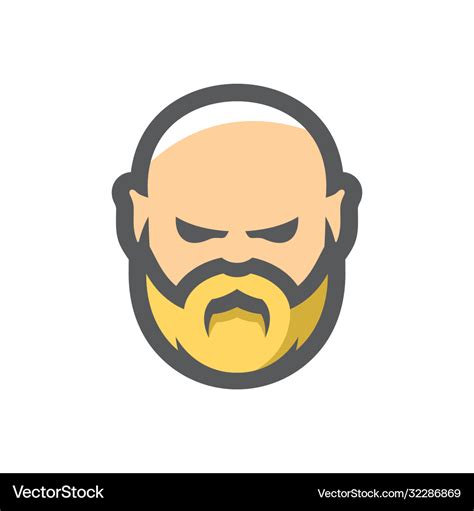 Bald Cartoon Characters With Beard