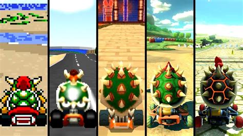 Evolution Of Bowser In Mario Kart Youtube