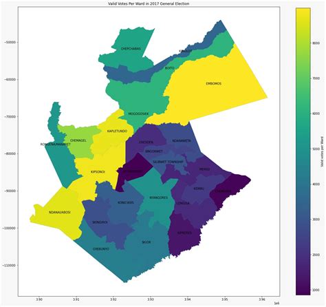 Map Of Bomet County - Bobbie Stefanie