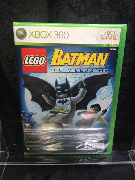 2 Games Lego Batman Pure Double Pack For Xbox 360 New Lego Batman Lego Batman The