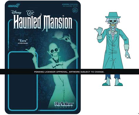 Jul209252 Disney Haunted Mansion Ezra Skeleton Ghost Reaction Figure