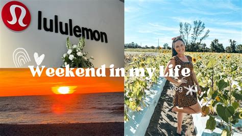 Weekend In My Life Vlog Farmer Mike S U Pick Mini Lululemon Haul