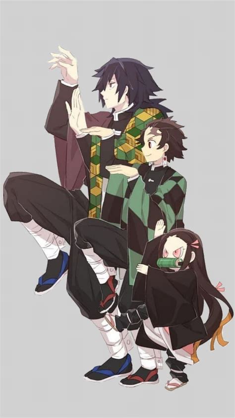 Demon Slayer Giyu Giyuu Inosuke Kamado Kimetsu No Yaiba Nezuko Tanjiro Hd Phone