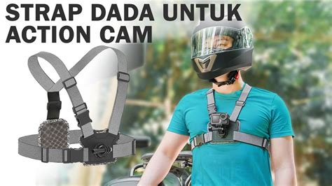 TELESIN Chest Strap Strap Dada Untuk Action Cam Bisa Depan Dan