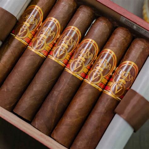 Charuto Oliva Serie V Double Robusto Unidade Na Charutos E Tabacos