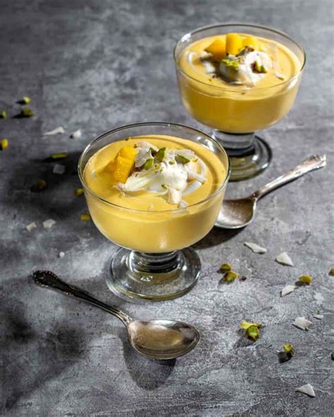 Easy Mango Mousse Recipe No Eggs No Gelatine